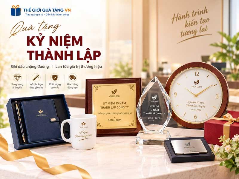 Quà Tặng Kỷ Niệm Thành Lập