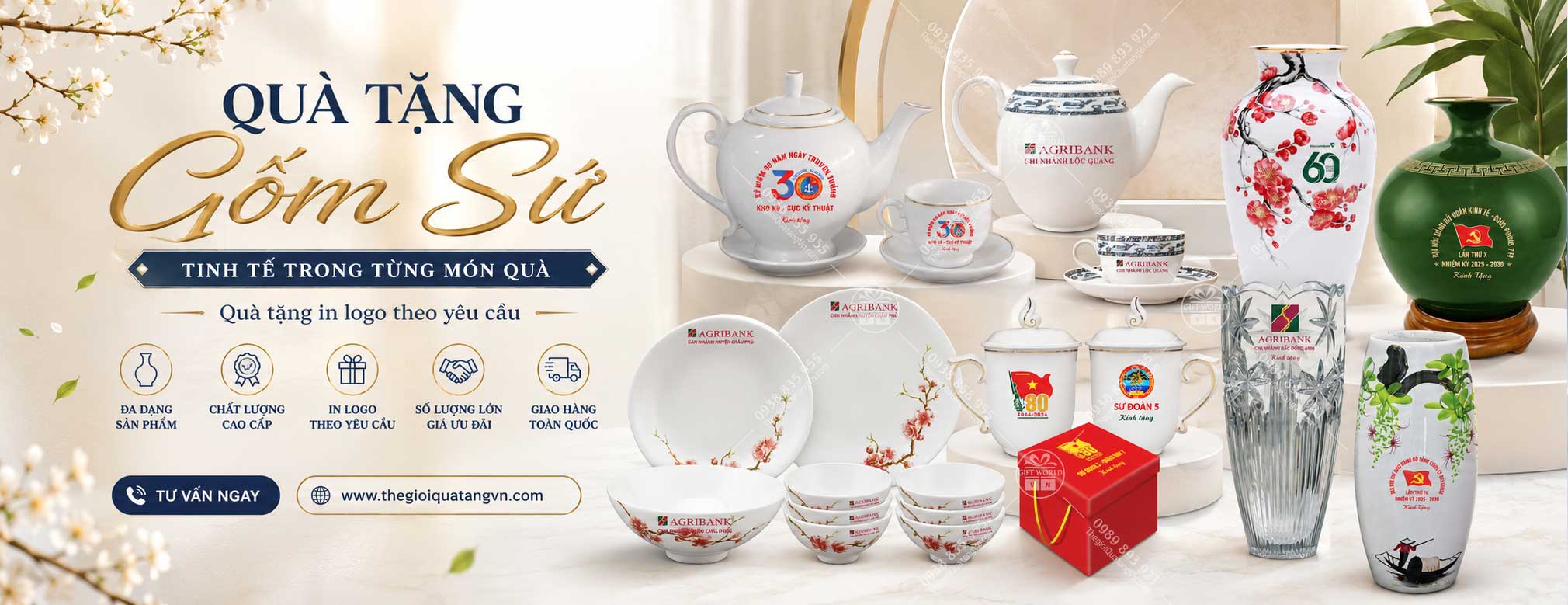 Quà Tặng Gốm Sứ