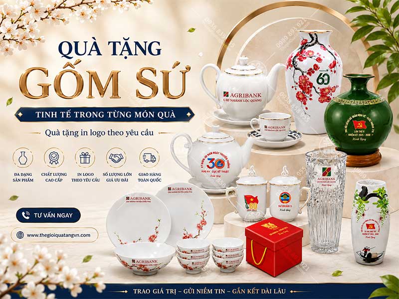 Quà tặng gốm sứ