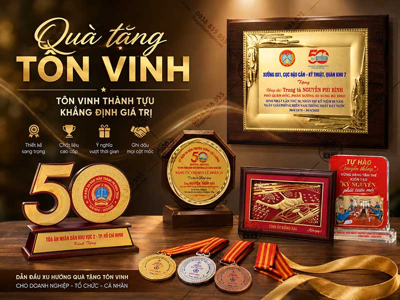 Quà tặng tôn vinh